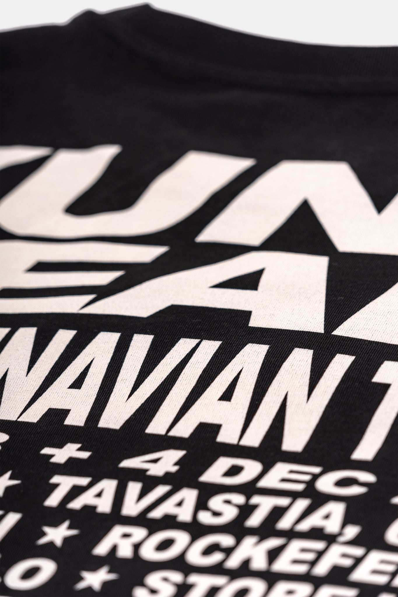 SCANDINAVIAN TOUR T-SHIRT (BLACK) – Yung Lean & Sad Boys Official ...